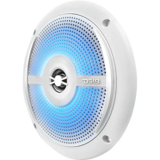 Boxe Marine Slim Ds18 Nxl-6sl, 6.5", Alb, Iluminare Rgb Led, Set 2 Buc