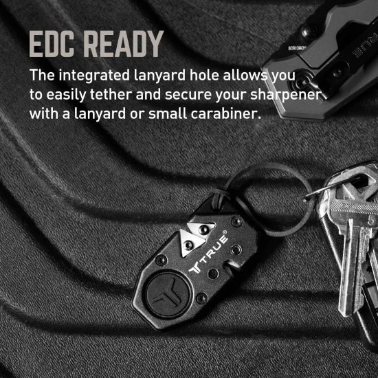 Breloc Ascutitor Cutite True Utility Keychain Knife Sharpener