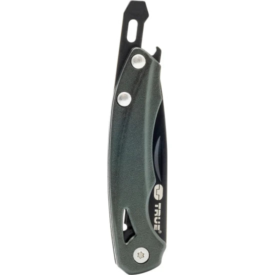 Breloc Briceag Multifunctional True Utility Slip Knife, Keychain Knife + Essential Toolkit