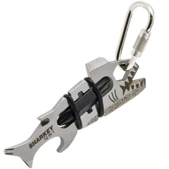 Breloc Unealta Multifunctionala True Ultility Sharkey 12 Tools - All In One