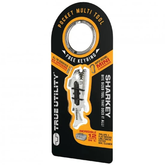 Breloc Unealta Multifunctionala True Ultility Sharkey 12 Tools - All In One