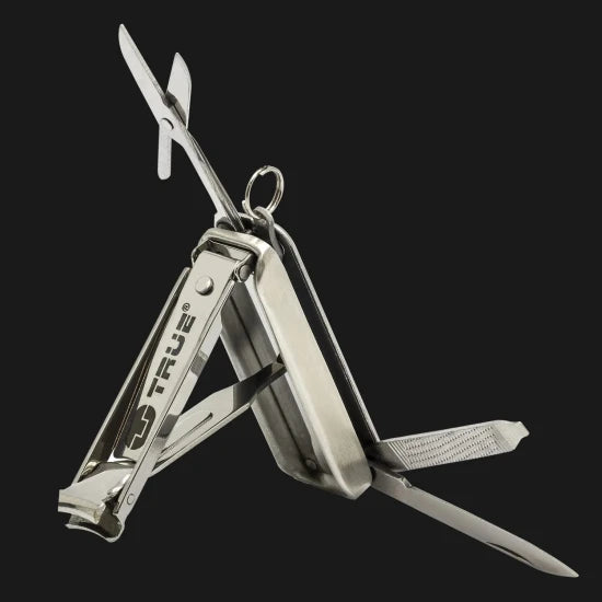 Breloc Unghiera Multifunctionala True Utility Nailclip Kit 6in1