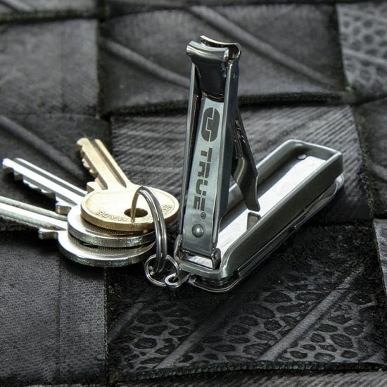 Breloc Unghiera Multifunctionala True Utility Nailclip Kit 6in1