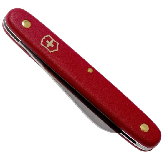 Briceag Cutit Pentru Gradinarit Victorinox Left-handed, 10cm, Rosu