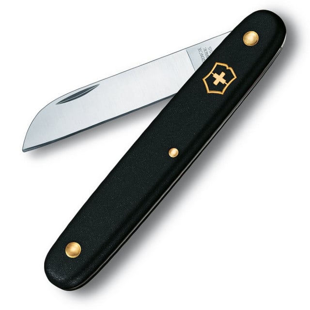Briceag Cutit pentru Gradinarit Victorinox, 10cm, Negru