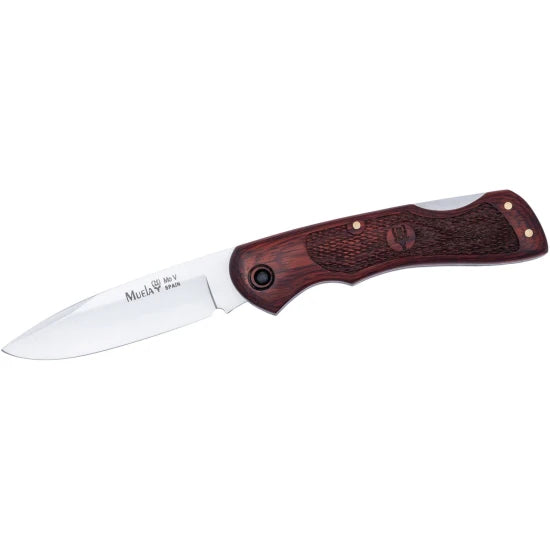 Briceag Muela 80mm Lockback Blade, Coral Pakawood Scales