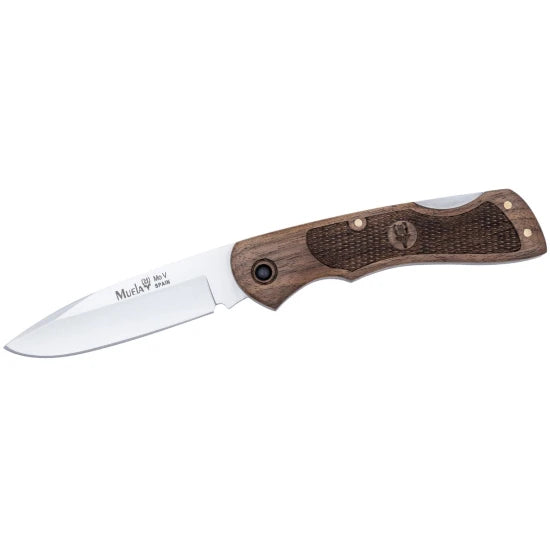 Briceag Muela 80mm Lockback Blade, Walnut Scales