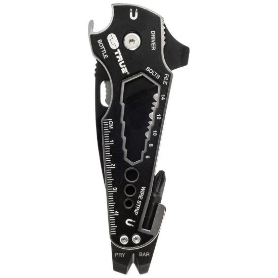 Briceag Multifunctional True Utility Smartknife , Black Oxide 420 Steel, Lama 5.50cm