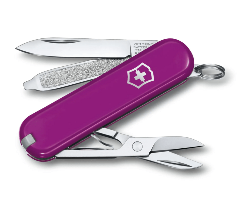 Briceag Multifunctional Victorinox, Classic SD, 5.8cm, Tasty Grape, Blister