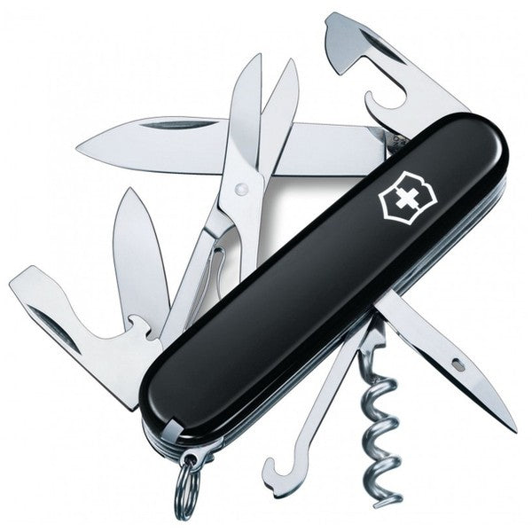 Briceag Multifunctional Victorinox, Climber, 9.1cm, Negru, Blister