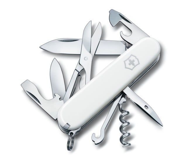 Briceag Multifunctional Victorinox Climber, Alb, 9.10cm