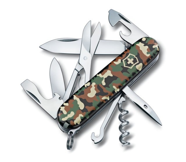 Briceag Multifunctional Victorinox Climber, Camo, 9.10cm
