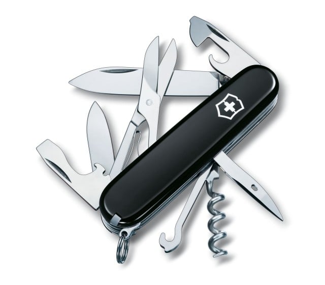 Briceag Multifunctional Victorinox Climber, Negru, 9.10cm