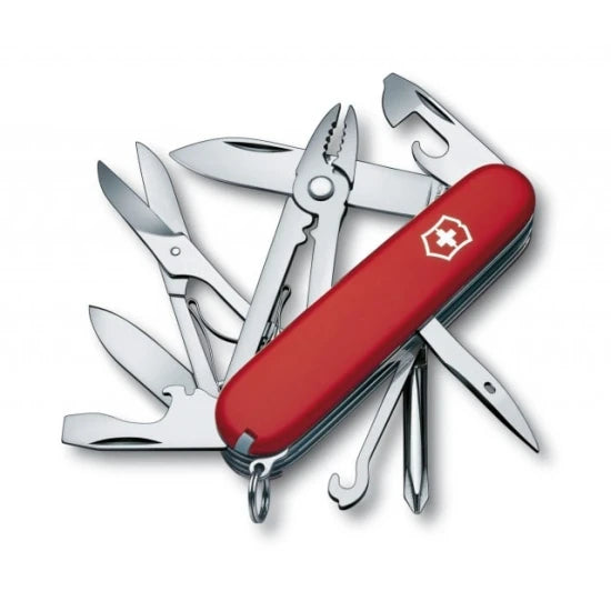 Briceag Multifunctional Victorinox Deluxe Tinker, Rosu, 9.10cm