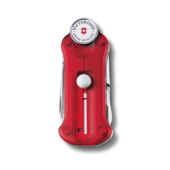 Briceag Multifunctional Victorinox Golftool, Rosu Transparent - 0.7052.t