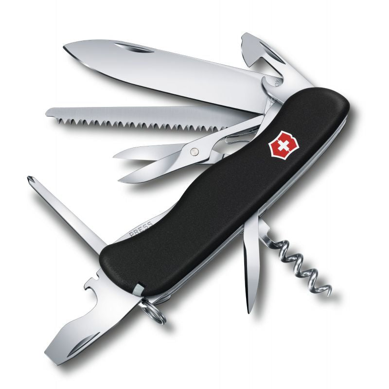 Briceag Multifunctional Victorinox Outrider, 11.1 cm, Negru, Blister