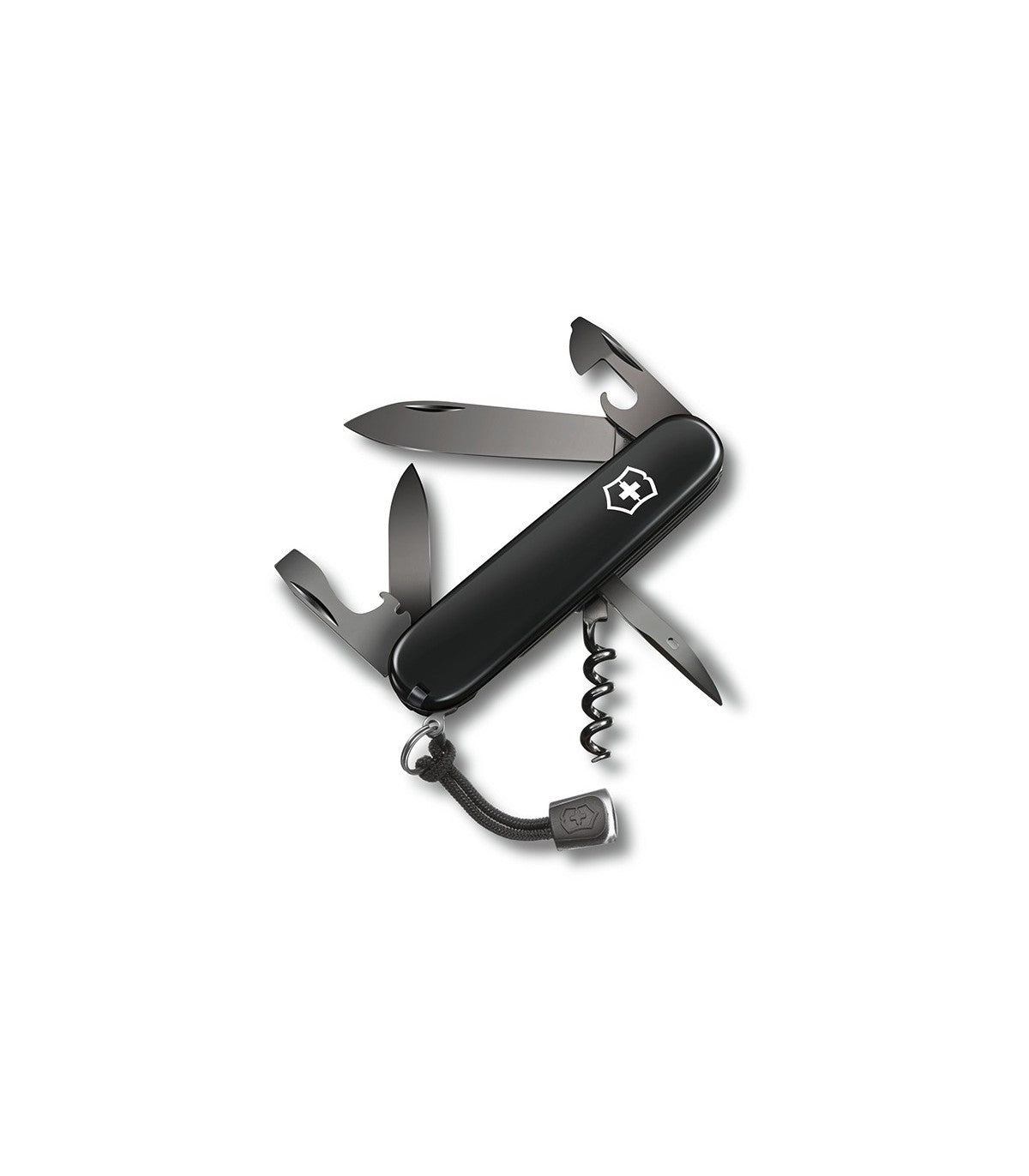 Briceag Multifunctional Victorinox Spartan Onyx Black, 9.1 cm, Negru