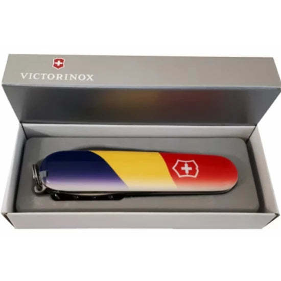 Briceag Multifunctional Victorinox Spartan, Romanian Flag, 9.10cm