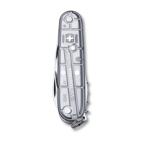 Briceag Multifunctional Victorinox Spartan, Silvertech, Argintiu Transparent, 9.10cm