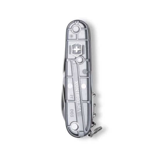 Briceag Multifunctional Victorinox Spartan, Silvertech, Argintiu Transparent, 9.10cm