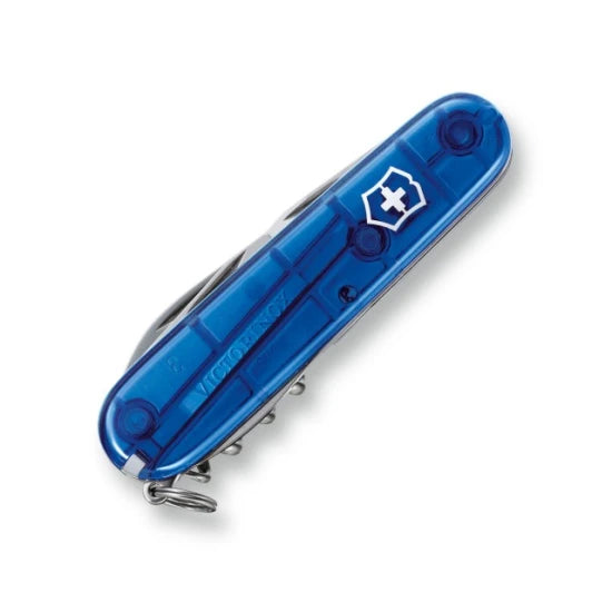 Briceag Multifunctional Victorinox Spartan, Albastru Transparent, 9.10cm