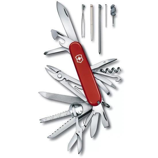 Briceag Multifunctional Victorinox Swiss Champ, Red, 9.10cm