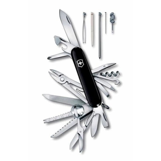 Briceag Multifunctional Victorinox Swisschamp, Negru, 9.10cm