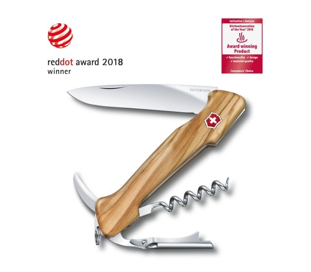 Briceag Multifunctional Victorinox Wine Master Wood, 13 cm,  Lemn Maslin