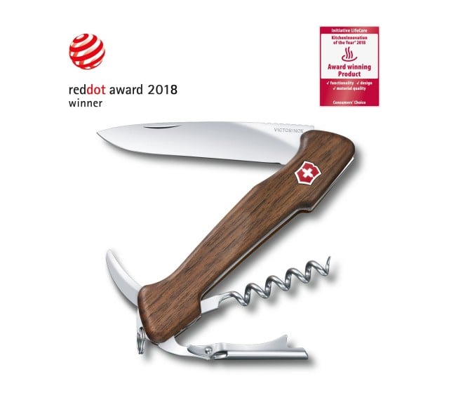 Briceag Multifunctional Victorinox Wine Master Wood, 13 cm, Lemn Nuc