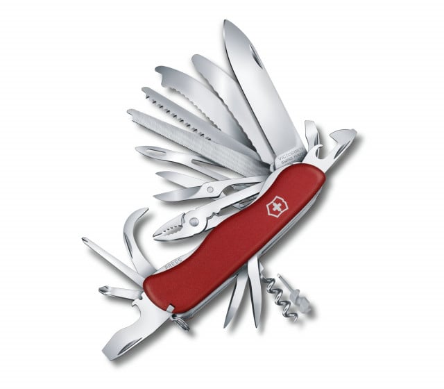 Briceag Multifunctional Victorinox WorkChamp XL, Rosu, 11.10cm