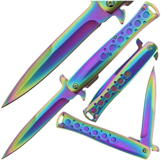 Briceag Ngt Anglo Arms Stiletto Rainbow