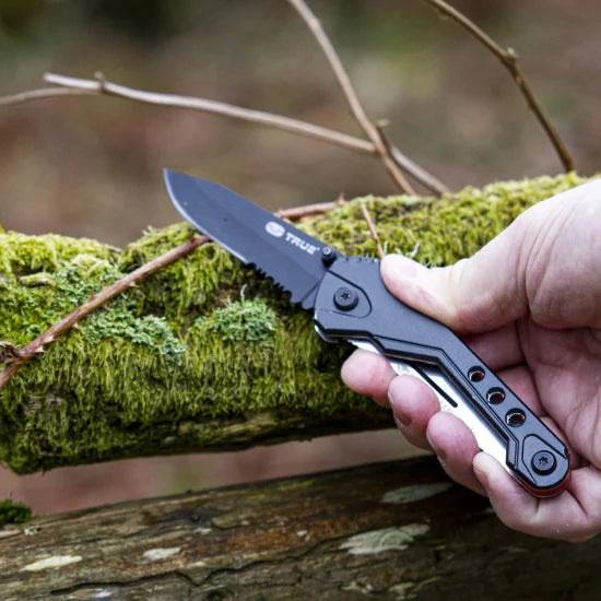 Briceag True Utility Trueblade, Lama 6.00cm, Black Oxide 420 Grade Steel
