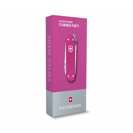 Briceag Victorinox Classic Alox, Flamingo Party