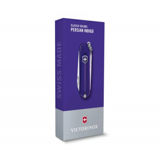Briceag Victorinox Classic Colors Transparent, Persian Indigo - 0.6223.t29g