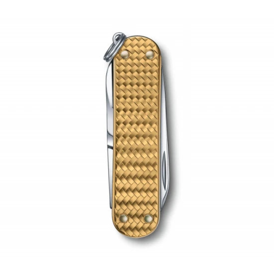 Briceag Victorinox Classic Precious Alox, Brass Gold