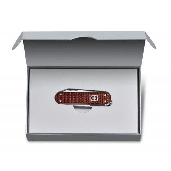 Briceag Victorinox Classic Precious Alox, Hazel Brown