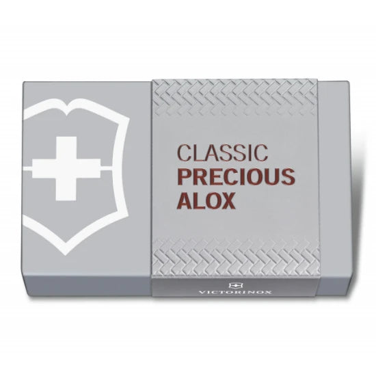 Briceag Victorinox Classic Precious Alox, Hazel Brown