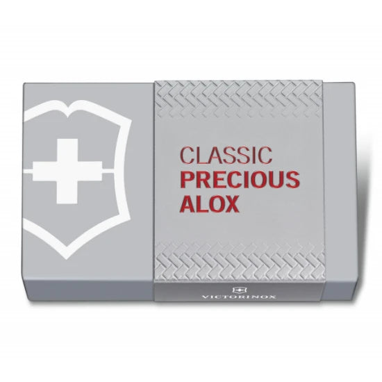 Briceag Victorinox Classic Precious Alox, Iconic Red