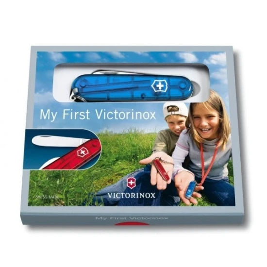 Briceag Victorinox My First H, Albastru Transparent