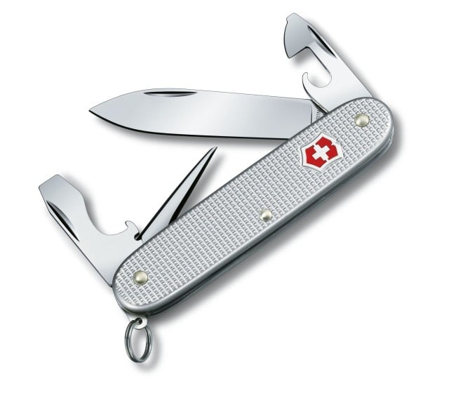 Briceag Victorinox Pioneer Alox, Argintiu, 9.30cm