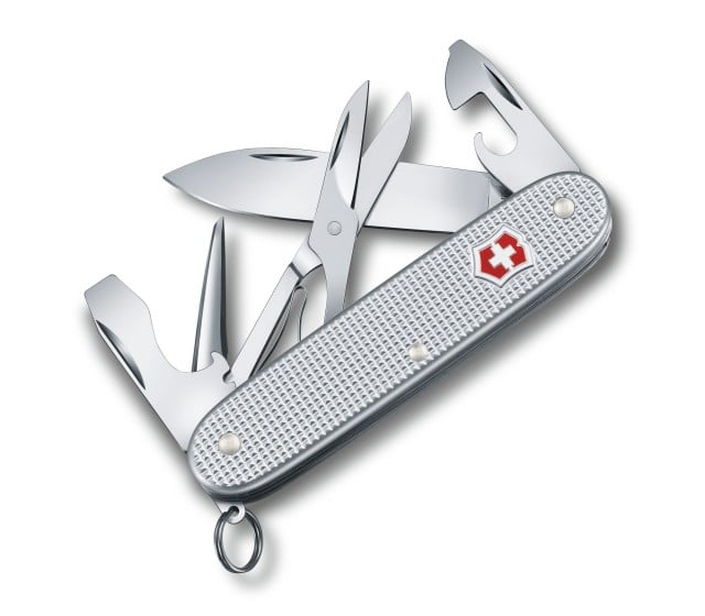 Briceag Victorinox Pioneer X Alox, Argintiu, 9.30cm