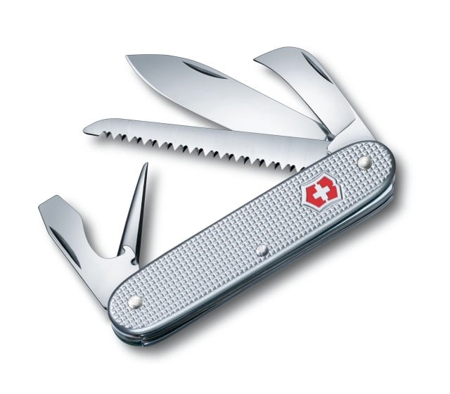 Briceag Victorinox SwissArmy 7, Alox, Argintiu, 9.30cm