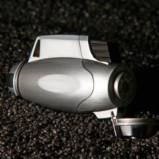 Bricheta True Utility Turbojet Firewire Lighter, Anodised Aluminium