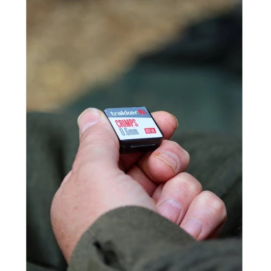 Bride Duble Trakker Crimps, 0.6mm, 50buc/plic