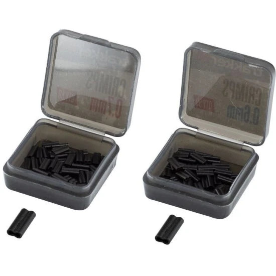 Bride Duble Trakker Crimps, 0.7mm, 50buc/plic