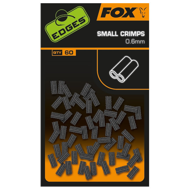 Bride Duble pentru Monturi Fox Edges Crimps 0.6mm 60buc/plic