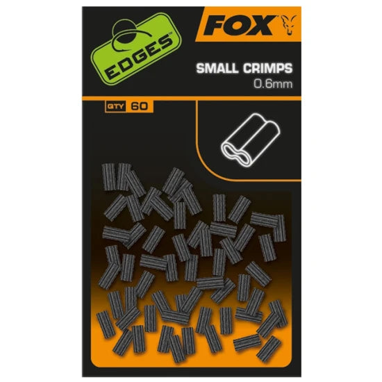 Bride Duble Pentru Monturi Fox Edges Crimps 0.7mm 60buc/plic