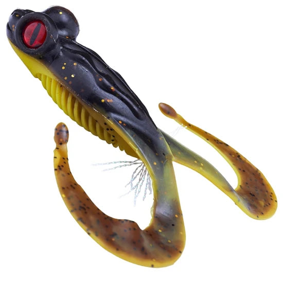 Broasca Gunki Bull Frog, 10cm, 16.1g, Chicken Frog, 2buc/pac