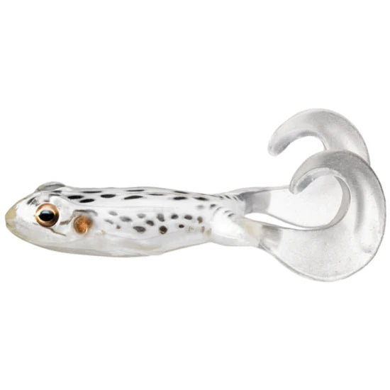 Broasca Live Target Freestyle Frog, Albino / White, 7.5cm, 2buc/pac