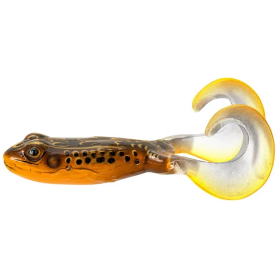 Broasca Live Target Freestyle Frog, Fire Tip Orange, 9cm, 2buc/pac